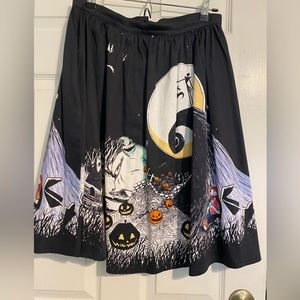 RARE LoungeFly Nightmare Before Christmas Skirt